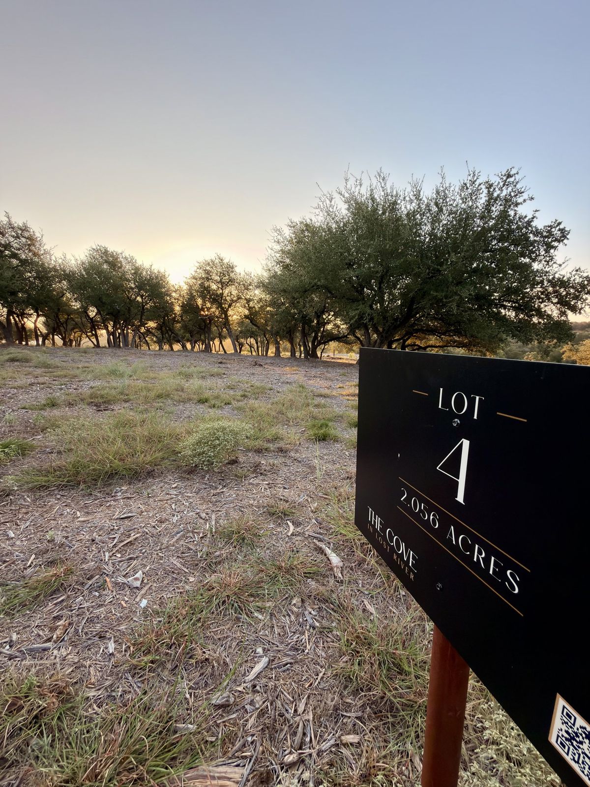 Lot 4 sign